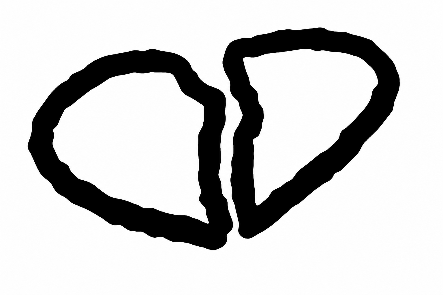 Colheart original broken heart logo